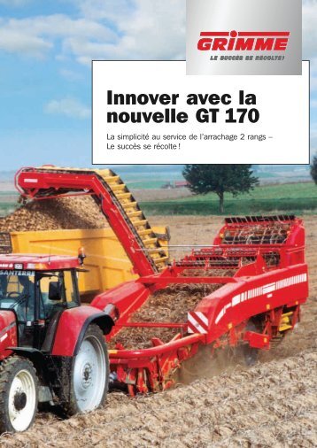 Innover avec la nouvelle GT 170