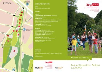 Park am Gleisdreieck – Westpark 1. Juni 2013