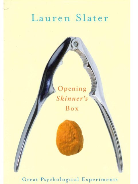 Opening Skinner's Box