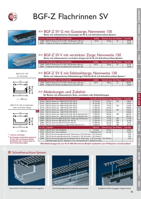 Preisliste 2013 als PDF downloaden - BG Graspointner GmbH & Co ...