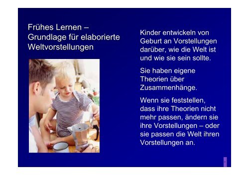 Neue Lernformen für Kinder von 0 bis 10 Jahre - Universität Bremen