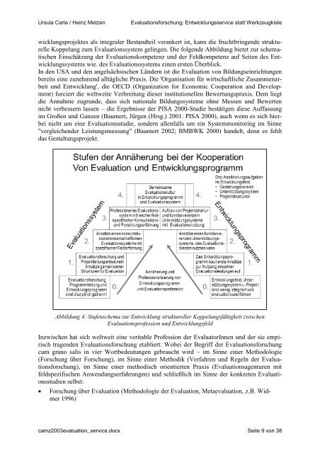 Evaluation und Evaluationsforschung - Universität Bremen