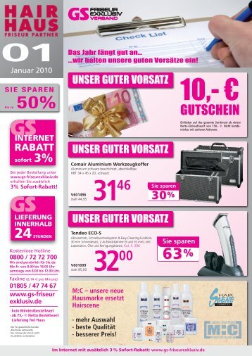 3%Sofort-Rabatt! - GS Friseur Exklusiv Versand