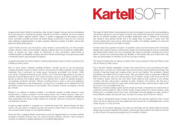 Kartell Soft Furnishings 2011