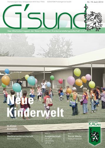 PDF der Aktuellen Ausgabe - G´sund Online