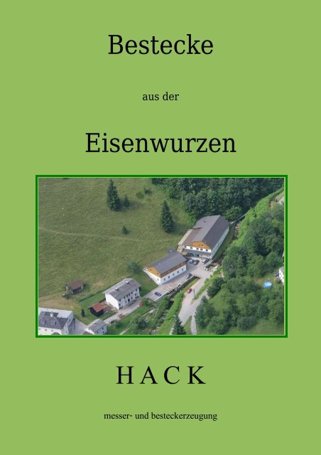 Bestecke Eisenwurzen H A C K