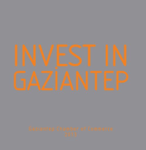 2013 Gaziantep Chamber of Commerce