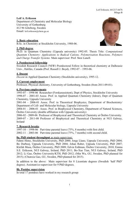 My CV