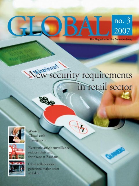 New Security Requirements In Retail Sector New Security Gunnebo