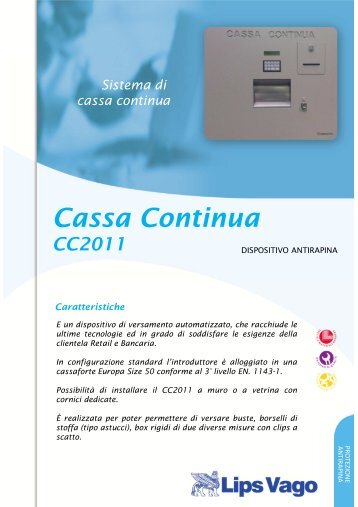 Depliant Cassa Continua CC2011 - ossif