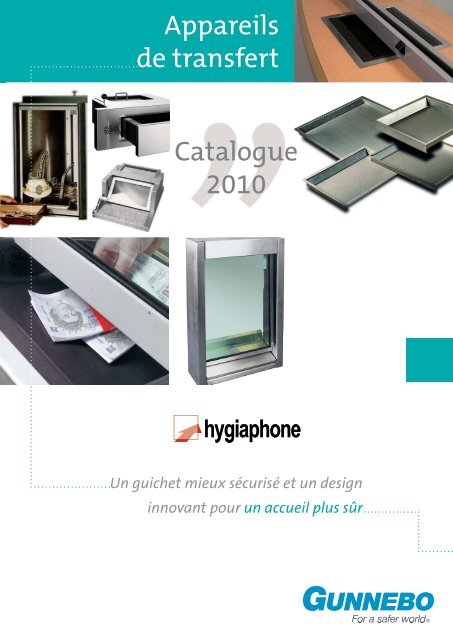 Appareils de transfert Catalogue 2010 - Gunnebo