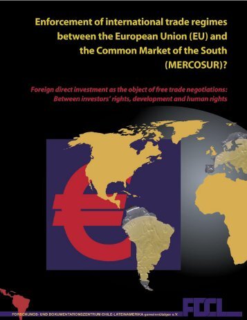 (EU) and the Common Market of the South (MERCOSUR)? - FDCL