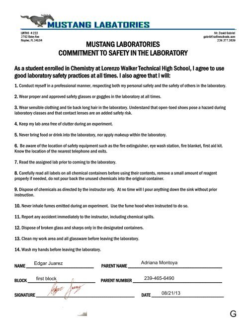 Mustang Laboratories Comm