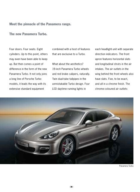 The new Panamera - Mark Motors of Ottawa