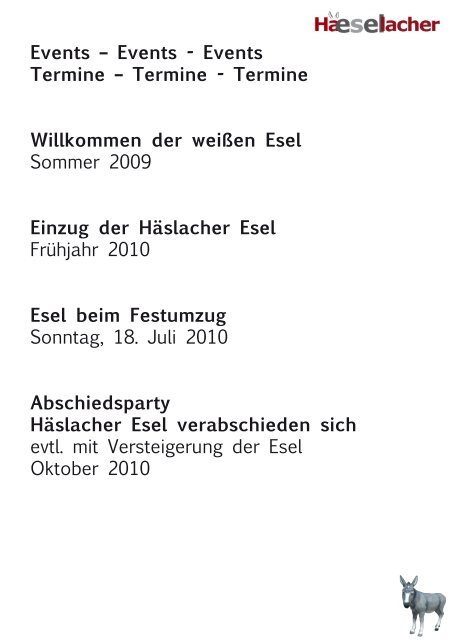 Die komplette Infoschrift im PDF-Format zum ... - Häslacher Esel