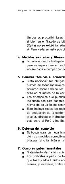 Tratado de Libre Comercio con los Estados Unidos