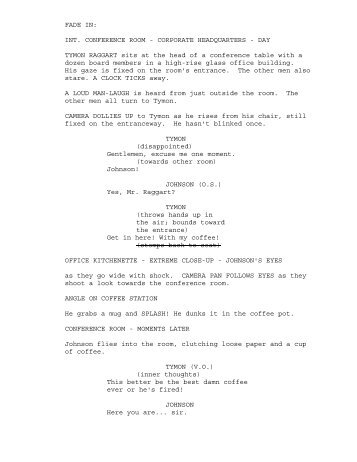 Full Sample Script - Scripped