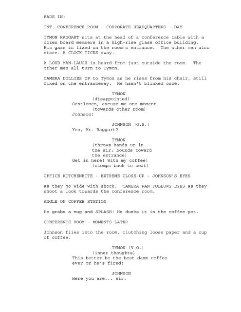 Full Sample Script - Scripped