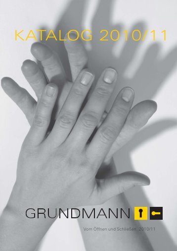 KATALOG 2010/11 - Grundmann Beschlagtechnik GmbH