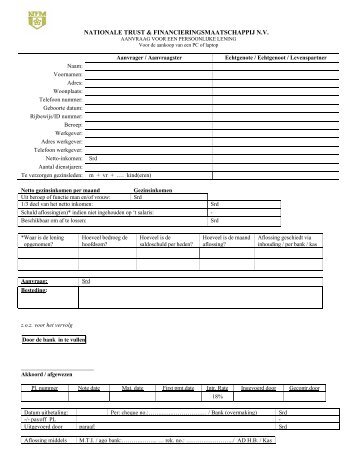 nationale trust & financieringsmaatschappij nv - Hakrinbank