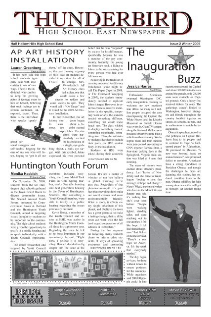 Issue 2 Winter 2009 photo