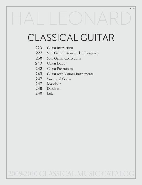 Hal Leonard Brazilian Guitar Method - Guitar Tablature - Sheet Music