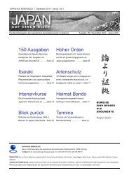 JAPAN auf einen BLICK Nr. 150: Doppelausgabe Dezember 2010