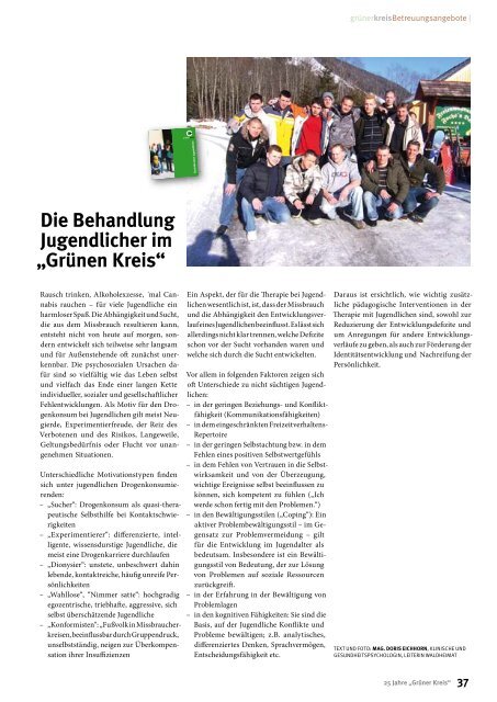 Festschrift 25 Jahre (2008) - Grüner Kreis