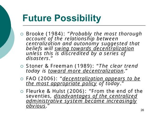 Rethinking Decentralization in the Unitary States