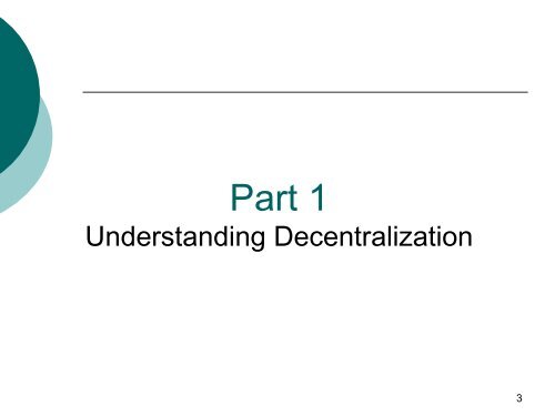 Rethinking Decentralization in the Unitary States