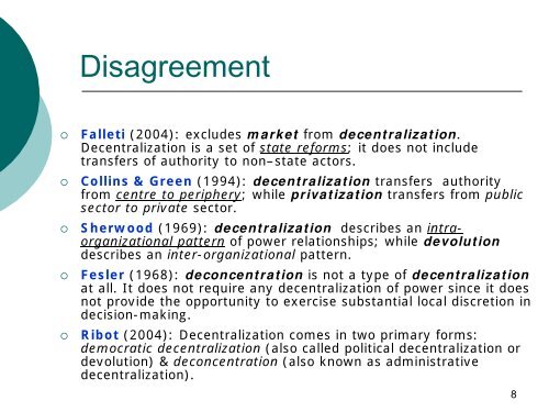 Rethinking Decentralization in the Unitary States