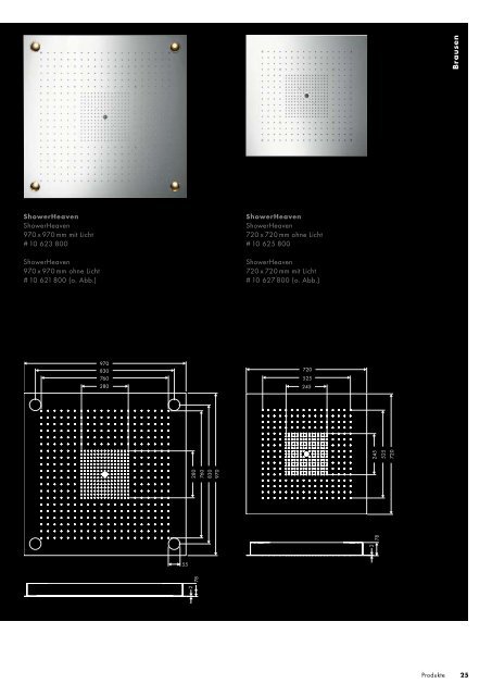 Axor Starck ShowerCollection Duschplanung - Hansgrohe