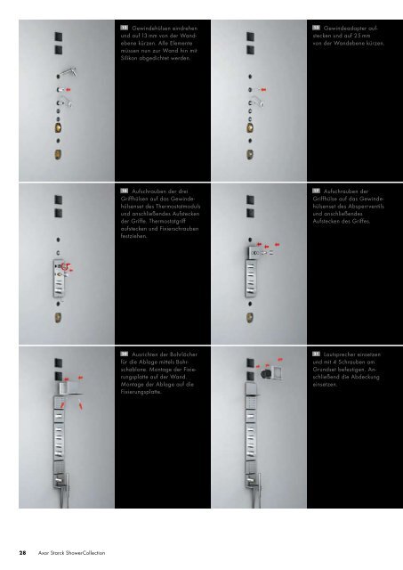 Axor Starck ShowerCollection Duschplanung - Hansgrohe