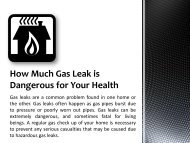 How Much Gas Leak is Dangerous for Your Health