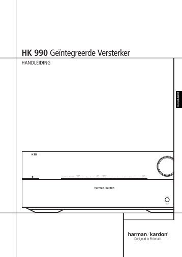 HK 990 Geïntegreerde Versterker - Harman Kardon