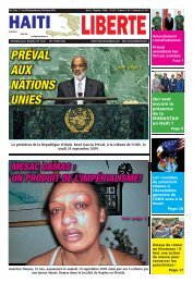 PRÉVAL AUX NATIONS UNIES - Haiti Liberte