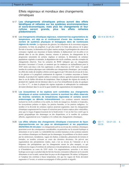 Rapport de synthèse - IPCC