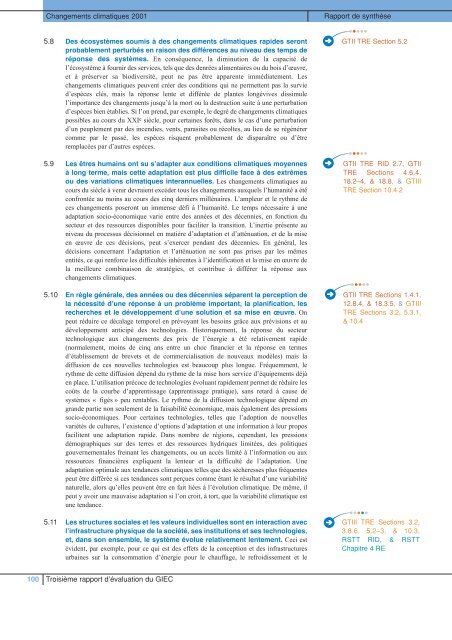 Rapport de synthèse - IPCC