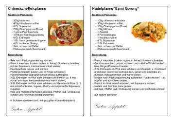 Rezepte - hafri.de