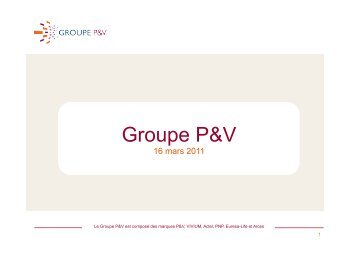 Groupe P&V - GSE Belux