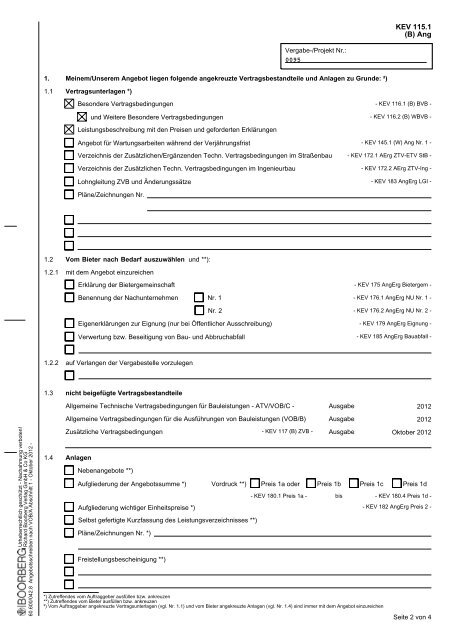 Aufforderung zur Angebotsabgabe - GWW