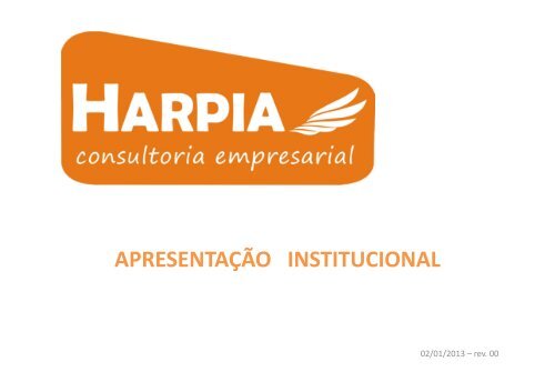 Harpia - Institucional - rev.00 - HARPIA Consultoria Empresarial