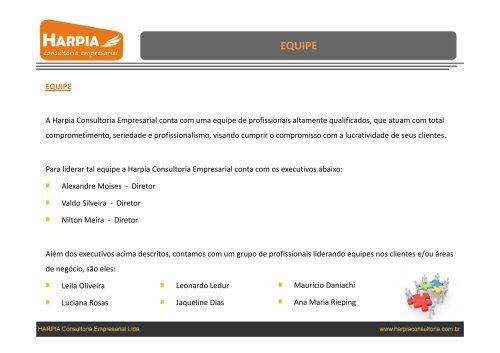 Harpia - Institucional - rev.00 - HARPIA Consultoria Empresarial