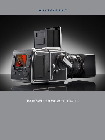 Hasselblad 503CWD et 503CW/CFV