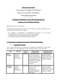 Projet rapport contrôle interne ex 2005 - Version ... - Pinguely Haulotte