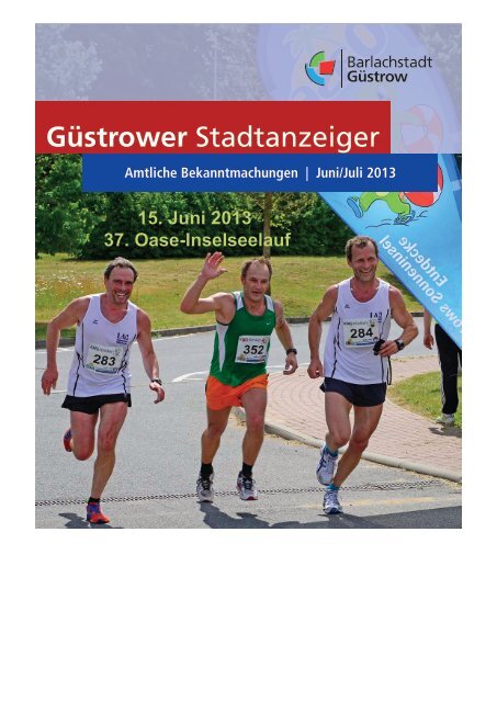 Güstrower Stadtanzeiger - Juni/Juli - Barlachstadt Güstrow