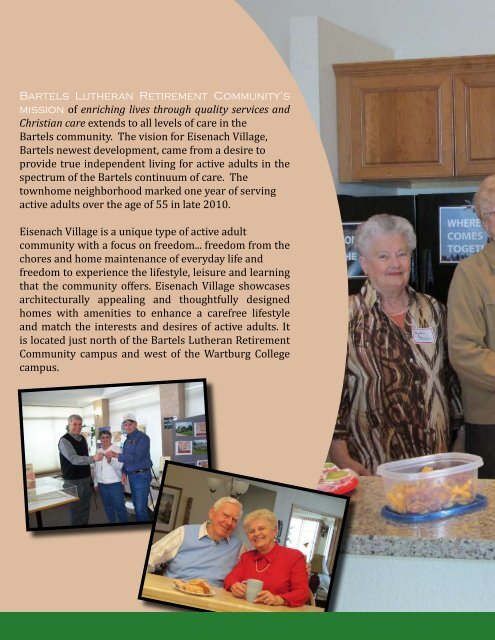 Annual Report - Bartels Retirement Community