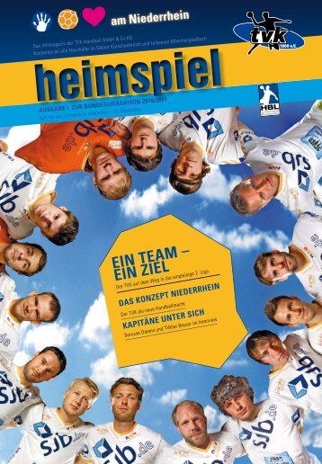 Das Infomagazin der TVK Handball GmbH & Co