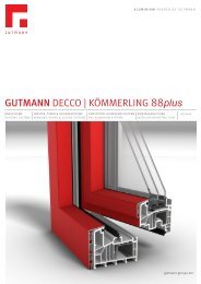 GUTMANN DECCO | KÖMMERLING 88plus - Gutmann AG