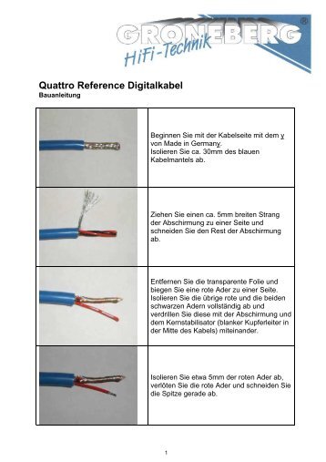 Quattro Reference Digitalkabel